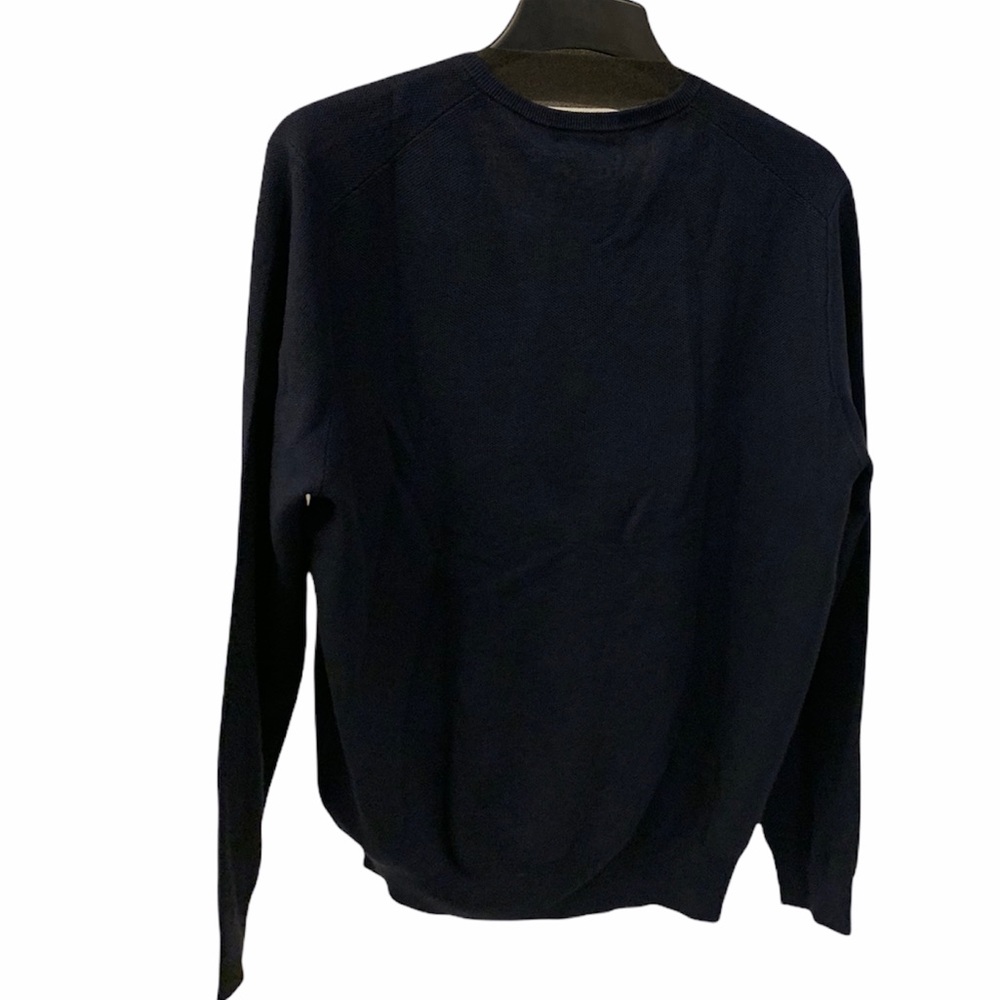 Polo Ralph Lauren Pima Cotton Sweater blue NEW $89 - Picture 3 of 5